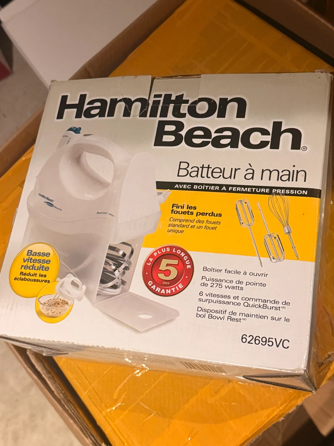 Hamilton Beach 6-Speed Hand Mixer