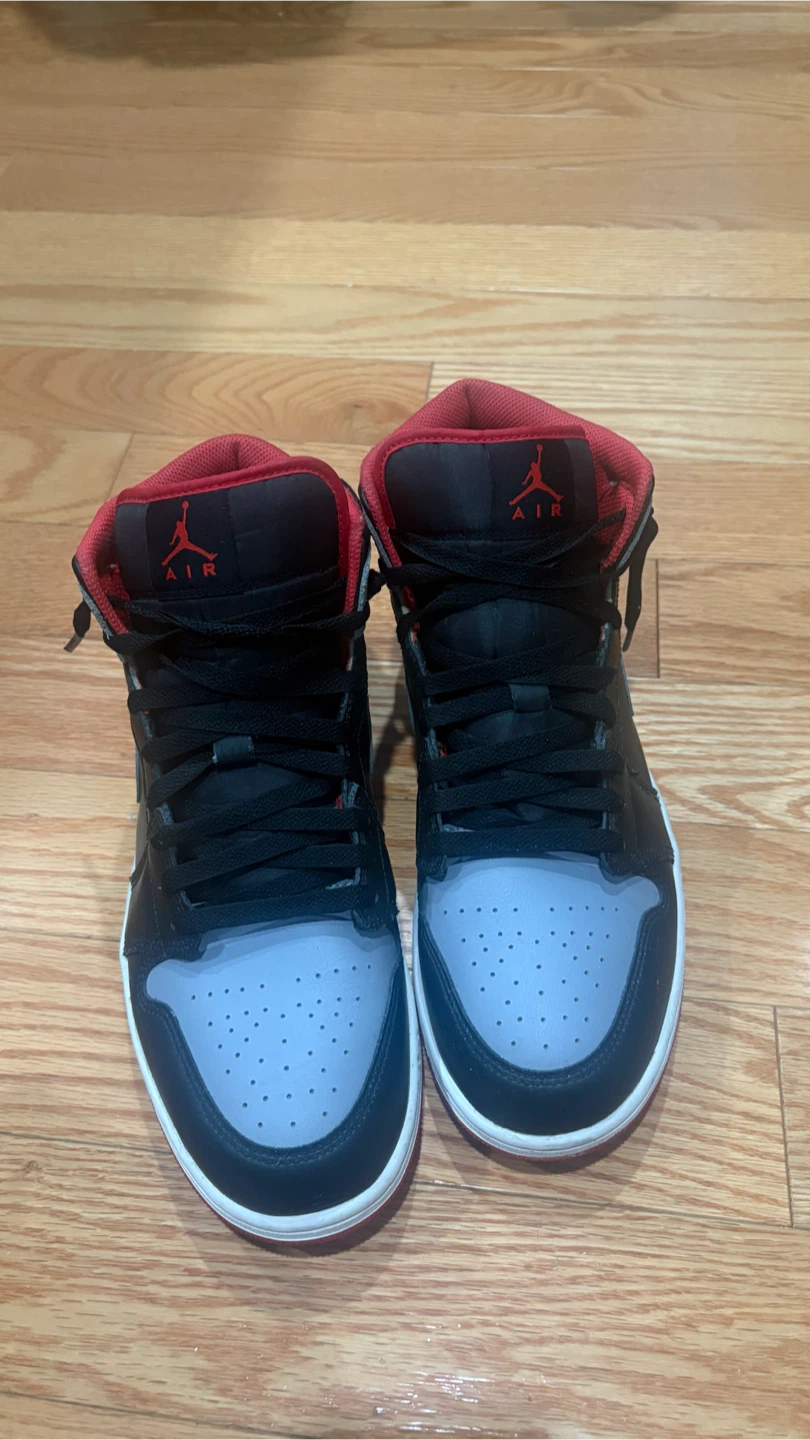 Air Jordan 1 Mid ‘Bred Shadow’ Size 11.5 Men’s - photo 3