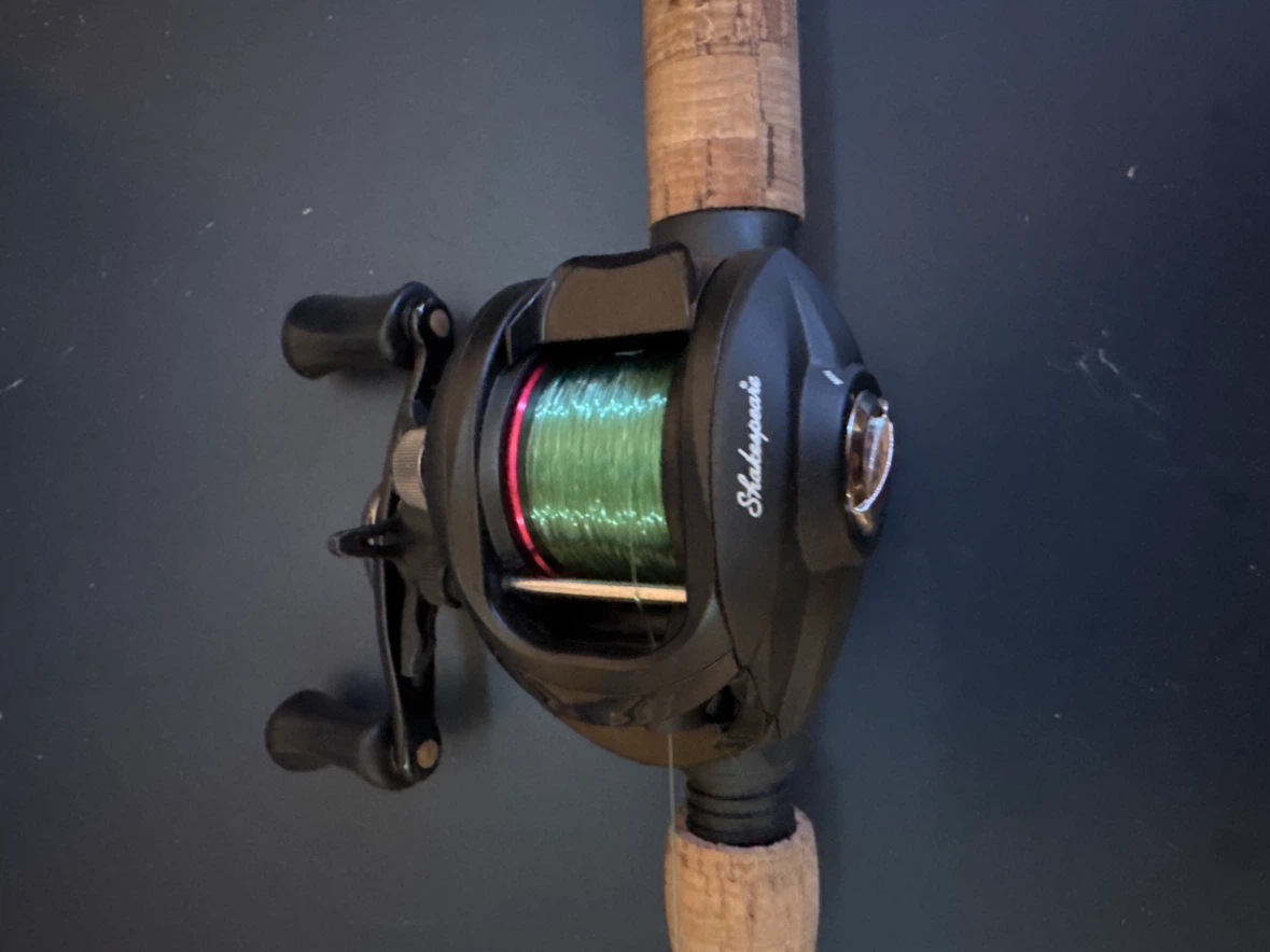 Shakespeare Agility baitcasting reel USELP, Ugly Stick6’6” MH