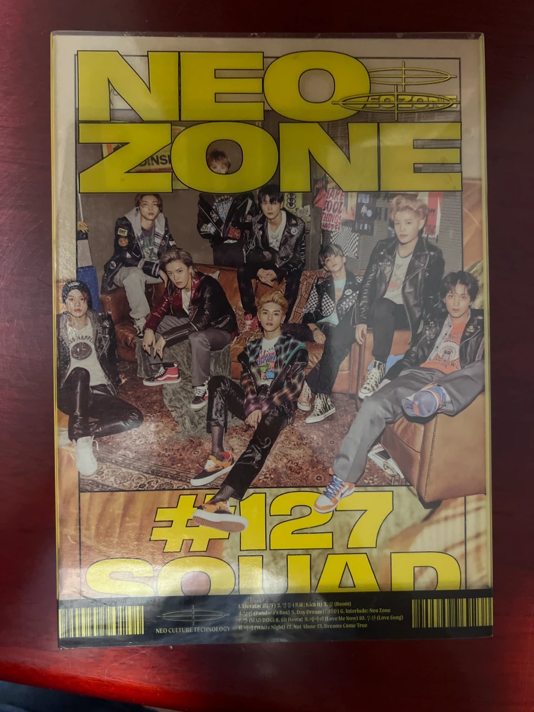NCT 127 Neo Zone #127 Squad Album