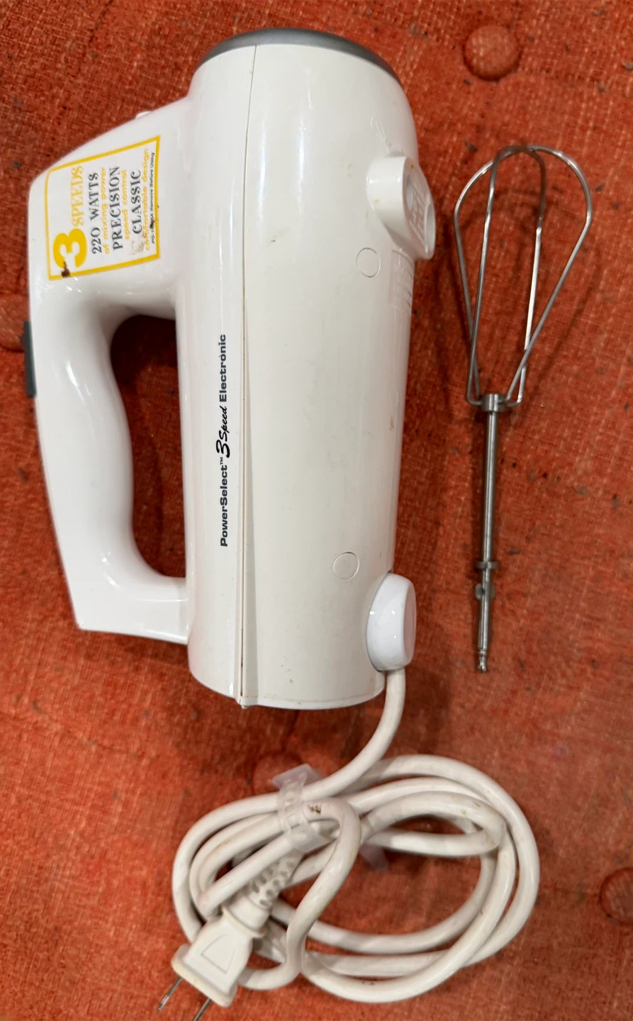 Proctor Silex PowerSelect Hand Mixer