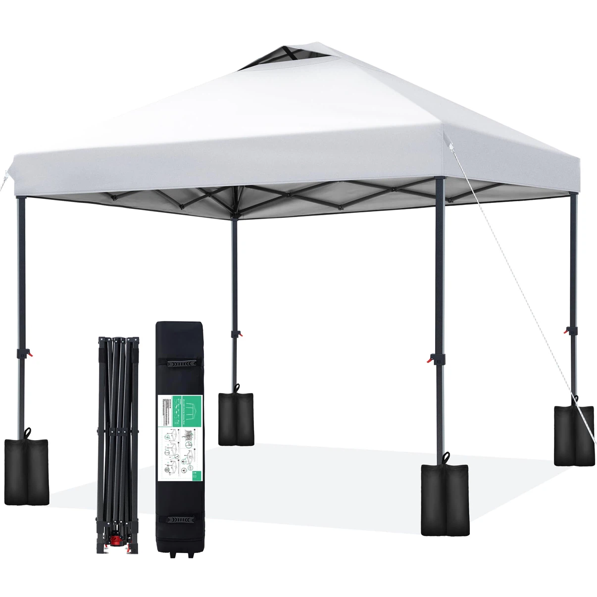 JEAREY 10x10 Pop Up Canopy Tent