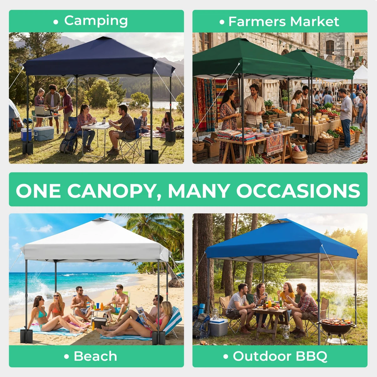 JEAREY 10x10 Pop Up Canopy Tent - photo 4