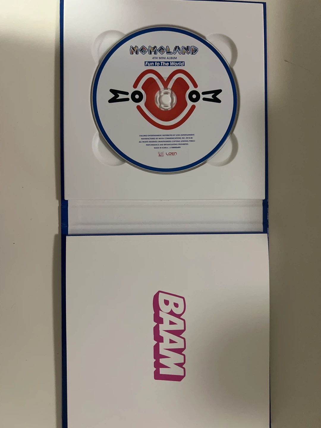 MOMOLAND 4th Mini Album "Fun To The World" CD - photo 2