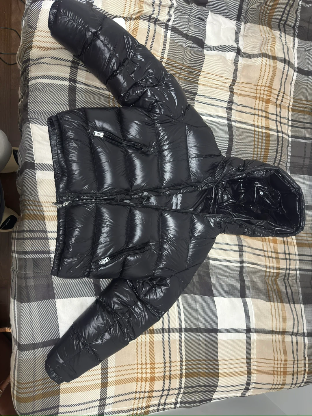Zara Black men Puffer Jacket