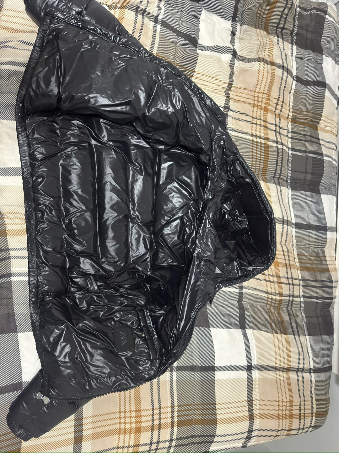 Zara Black men Puffer Jacket - photo 2