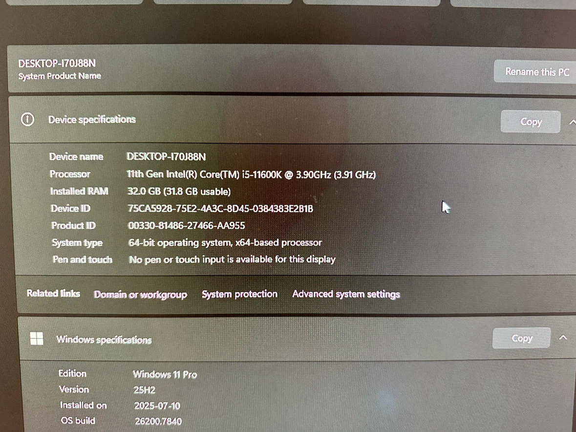 Custom Gaming PC i5-11600K 32GB RAM 1TB SSD - photo 5
