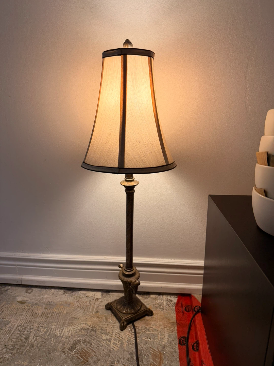Floor Lamp with Tree Silhouette Base - photo 3