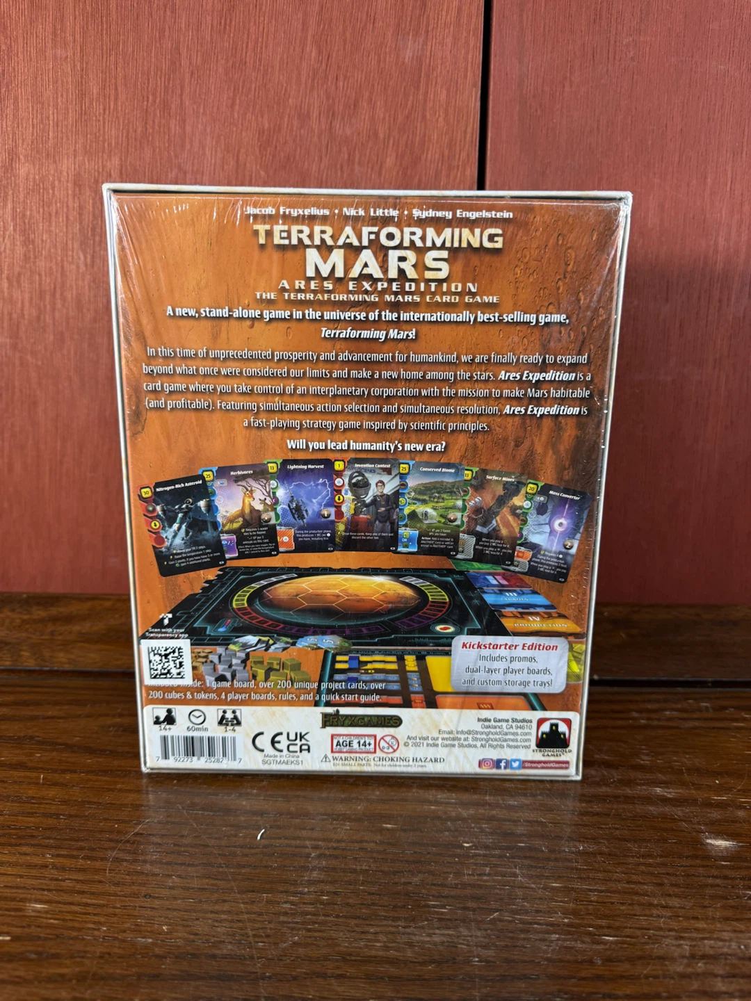 Terraforming Mars Ares Expedition Board Game Stronghold FryxGame - photo 2