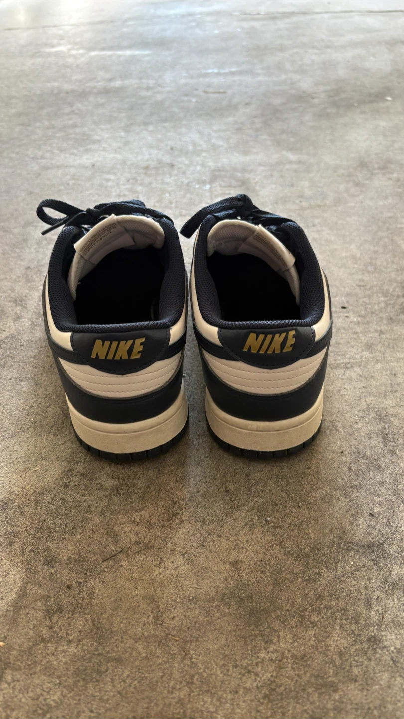 Navy Nike Dunk Lows - photo 4