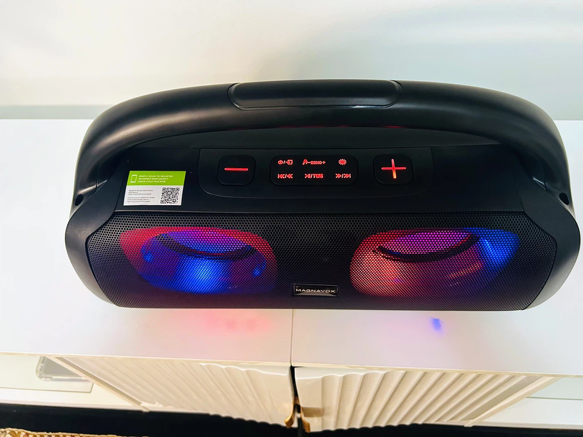 Magnavox Bluetooth Boombox Speaker - photo 2