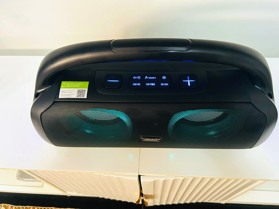 Magnavox Bluetooth Boombox Speaker - photo 4