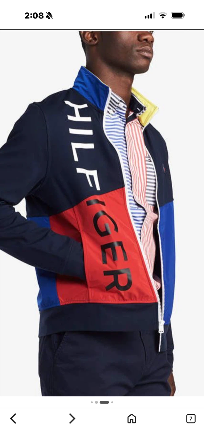 Tommy Hilfiger Full-Zip Jacket youth  size large