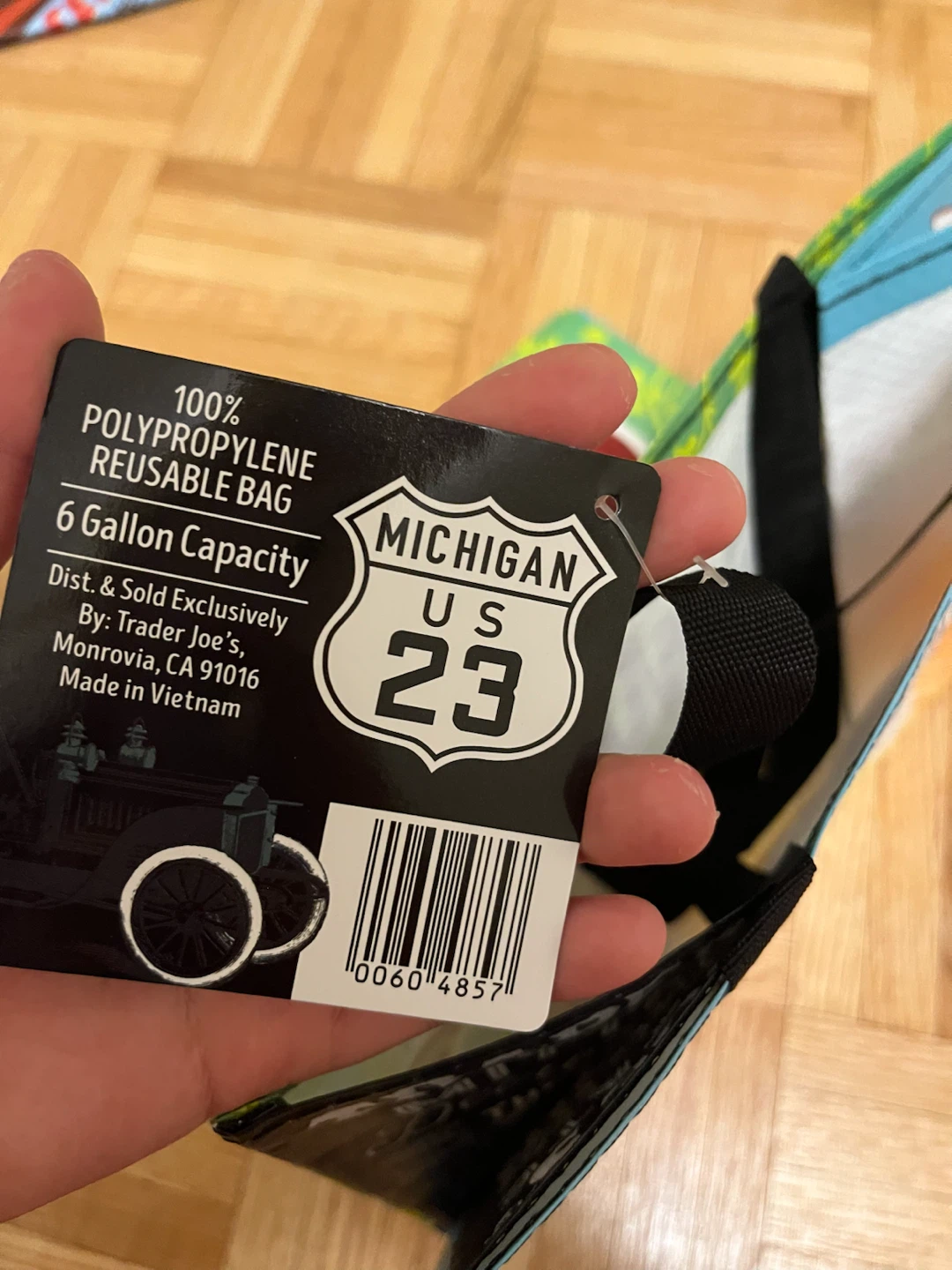 NEW Trader Joe’s Michigan Reusable Bag - photo 4
