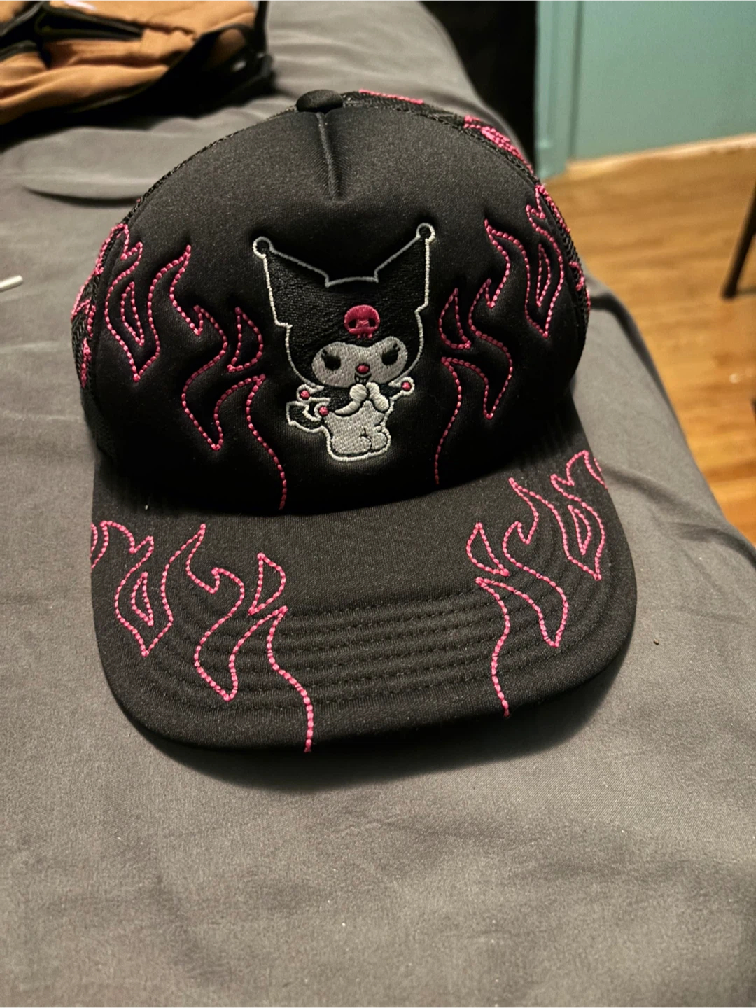 Kuromi Sanrio Trucker Hat