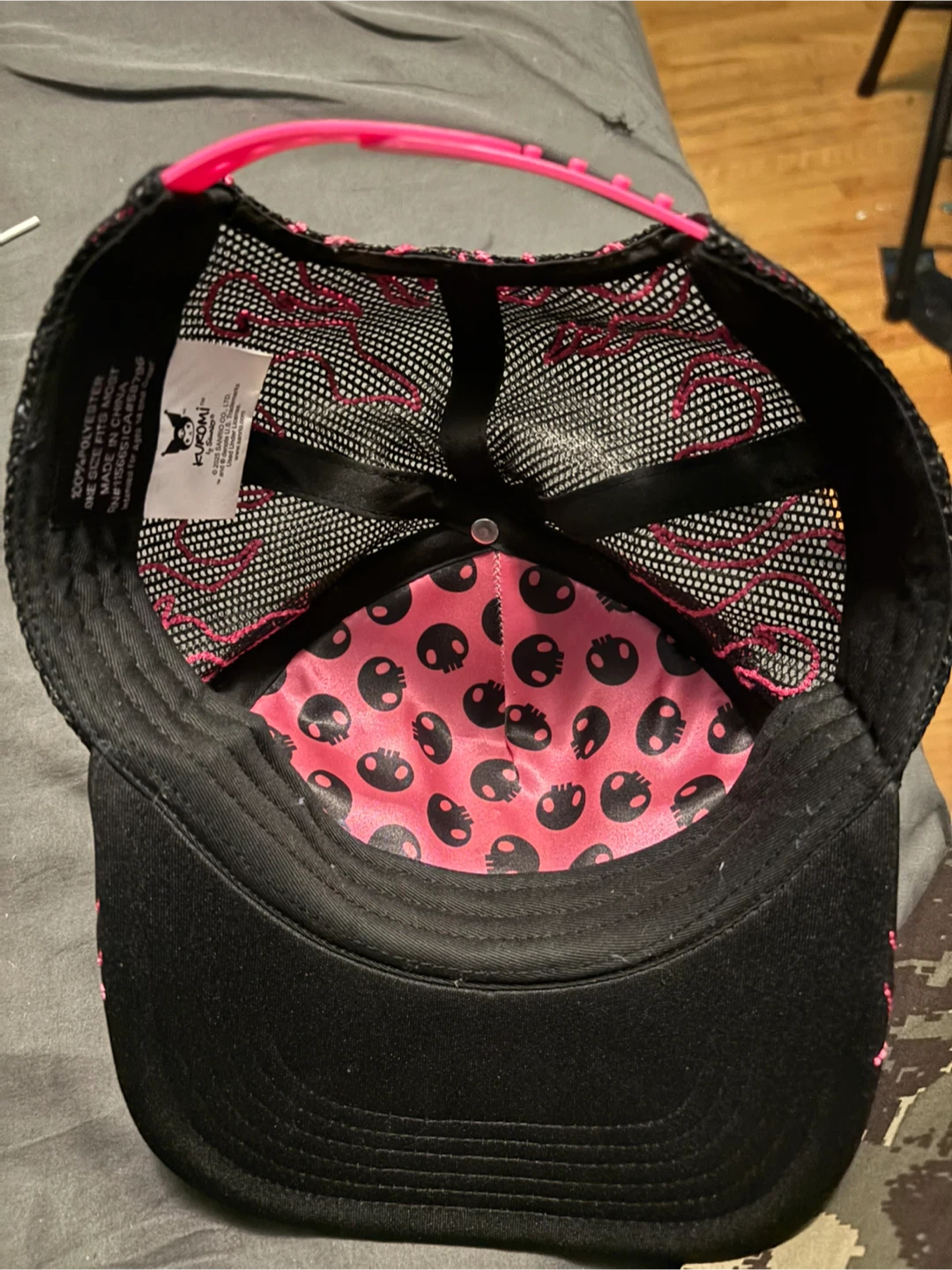 Kuromi Sanrio Trucker Hat - photo 2