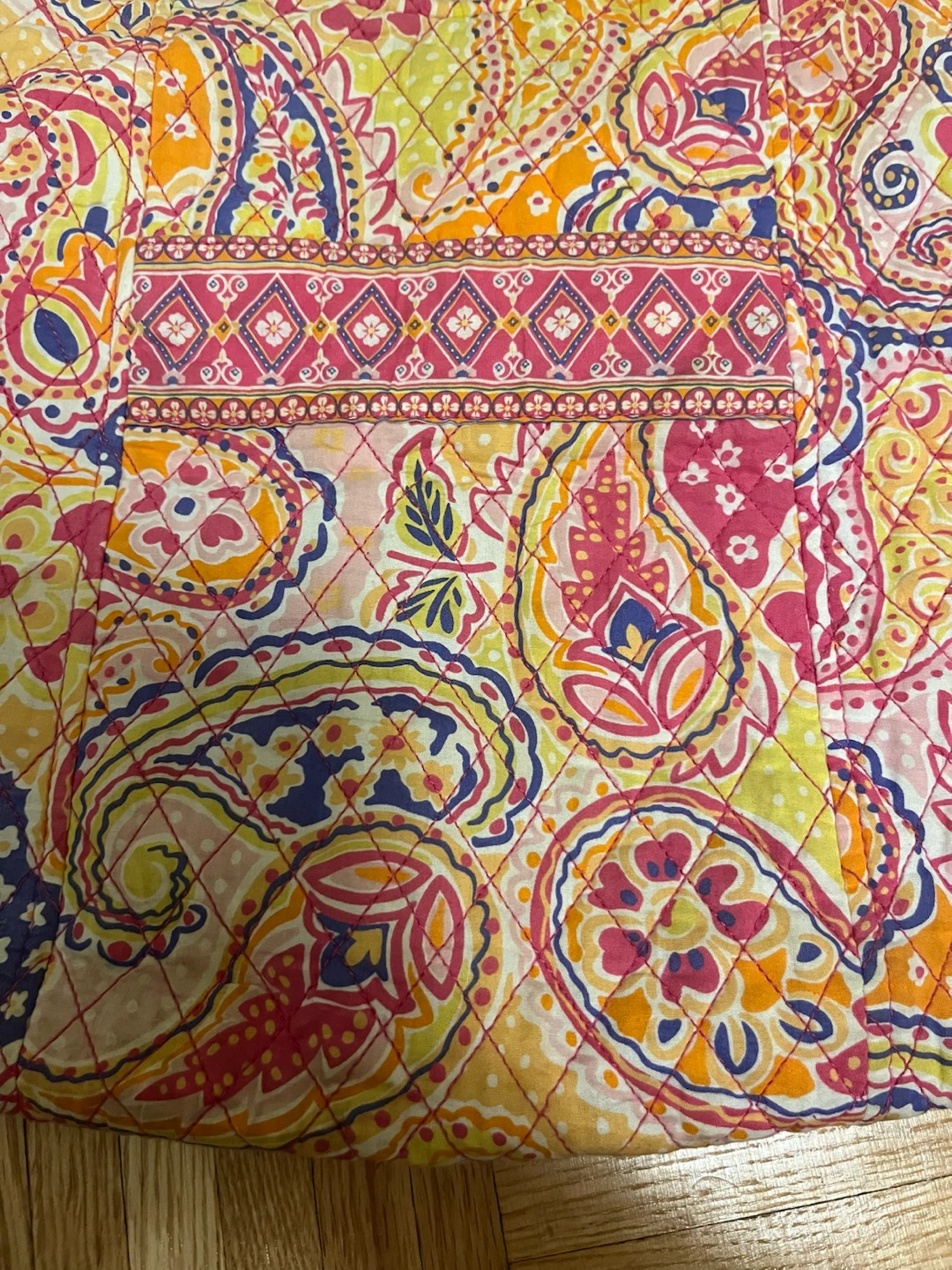Quilted Paisley Tote Bag - photo 2