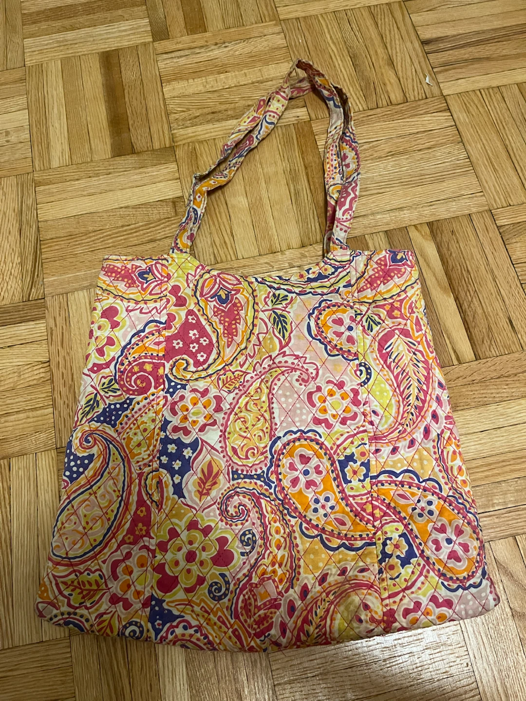 Quilted Paisley Tote Bag - photo 3