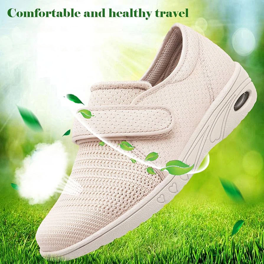 Comfortable Breathable Mesh Walking Shoes - photo 4