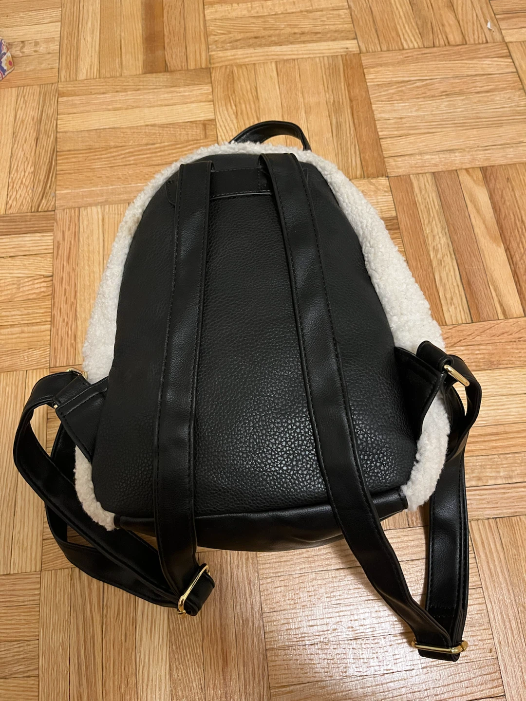 Juicy Couture Black Sherpa Backpack - photo 3