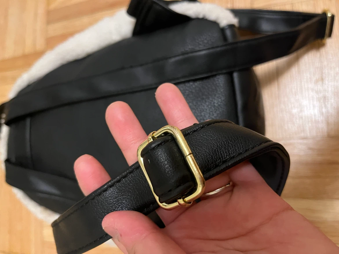 Juicy Couture Black Sherpa Backpack - photo 4