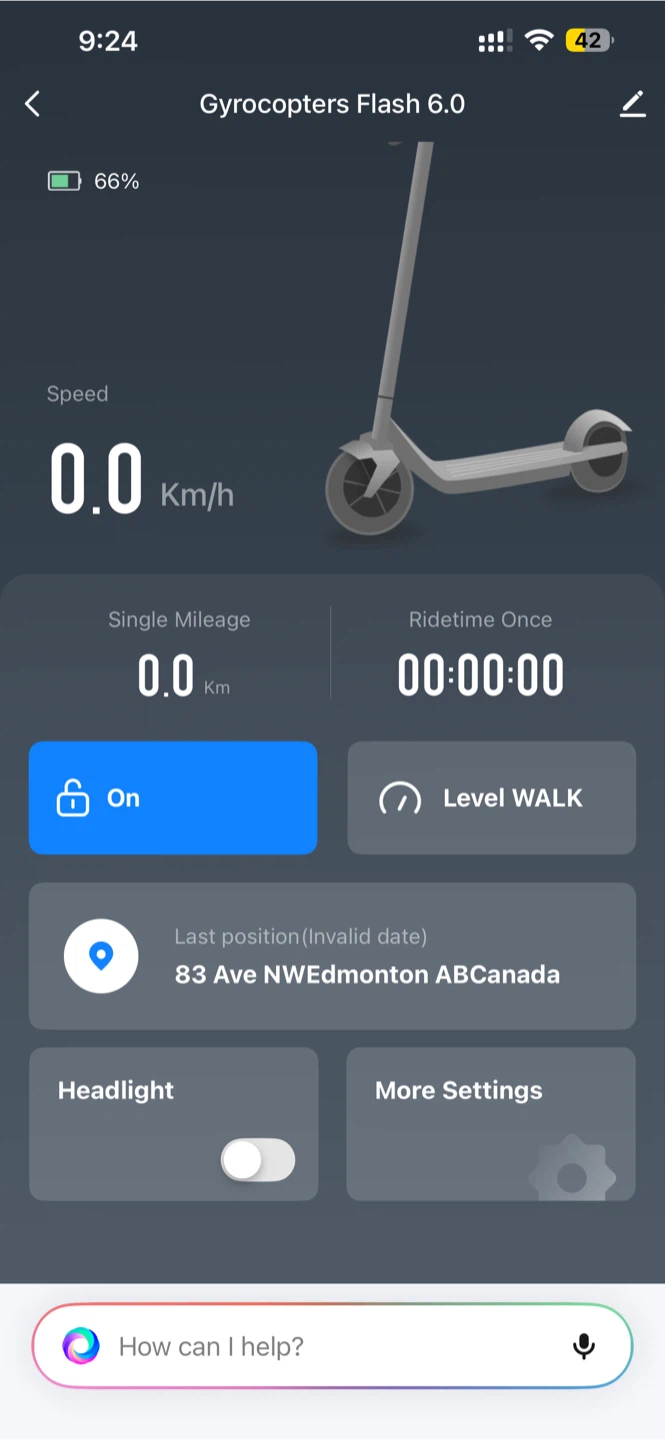 Gyrocopters Flash 6.0 Electric Scooter - photo 4