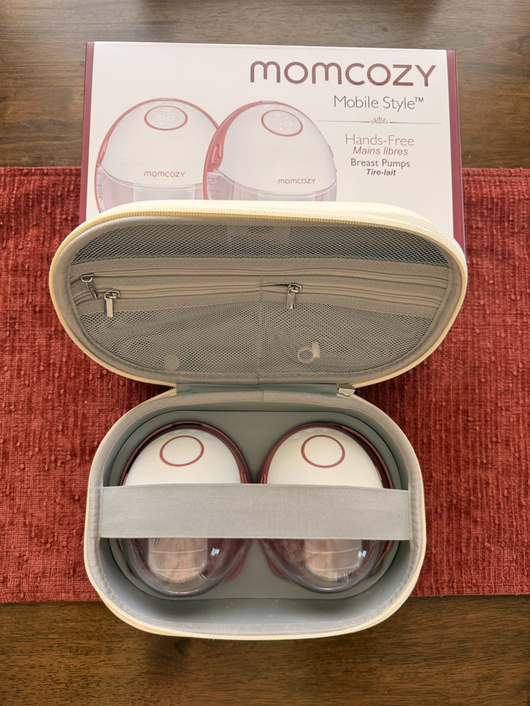 Momcozy M6 Wearable Breast Pump – Like New - photo 2