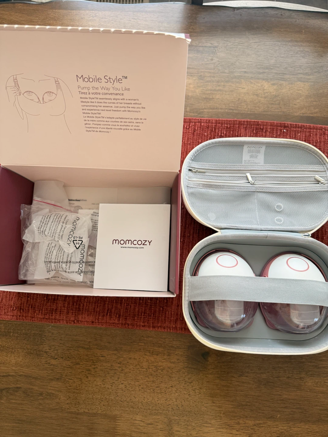 Momcozy M6 Wearable Breast Pump – Like New - photo 3
