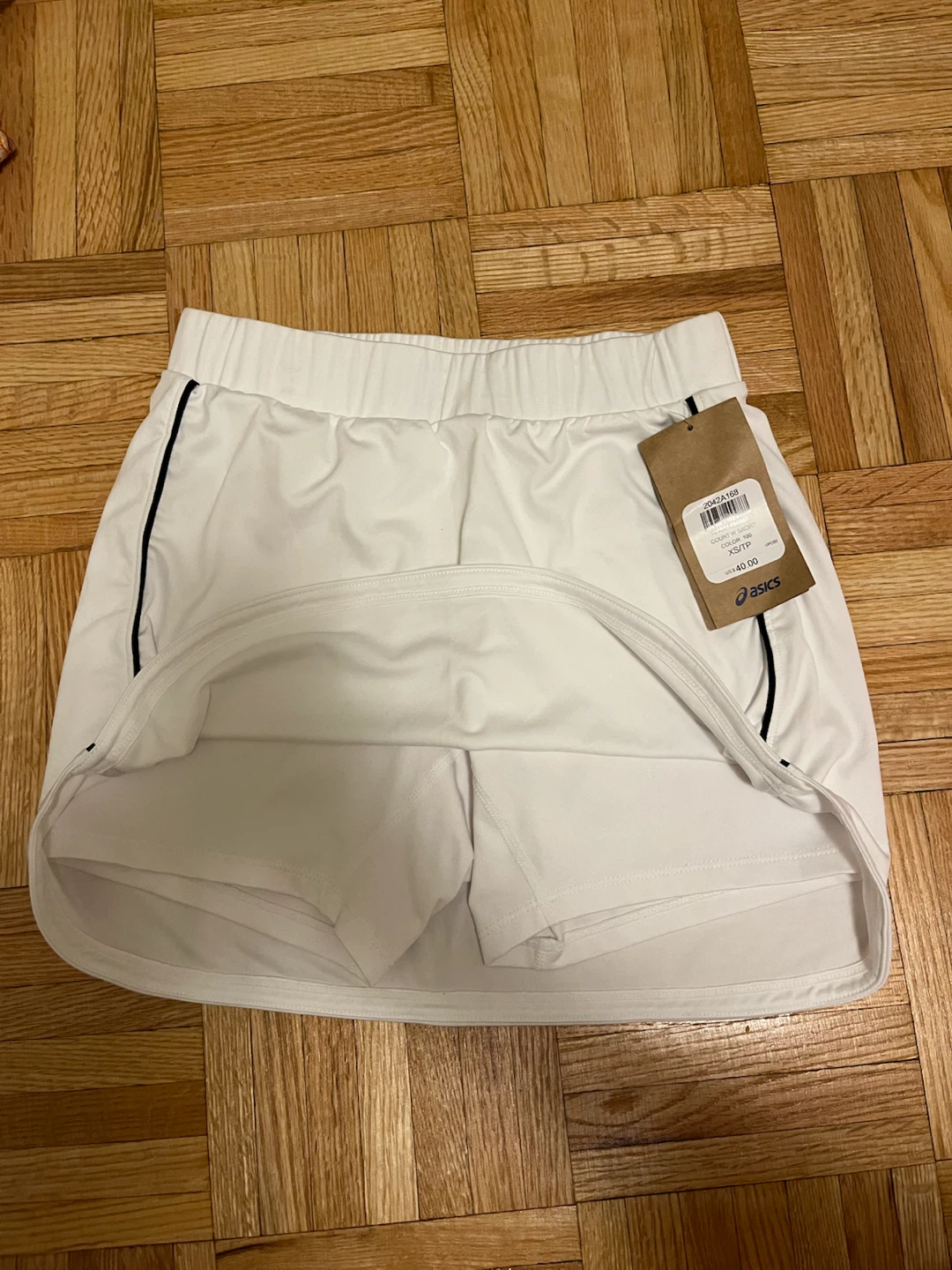 ASICS Women’s Court Skort White XS – NWT - photo 3