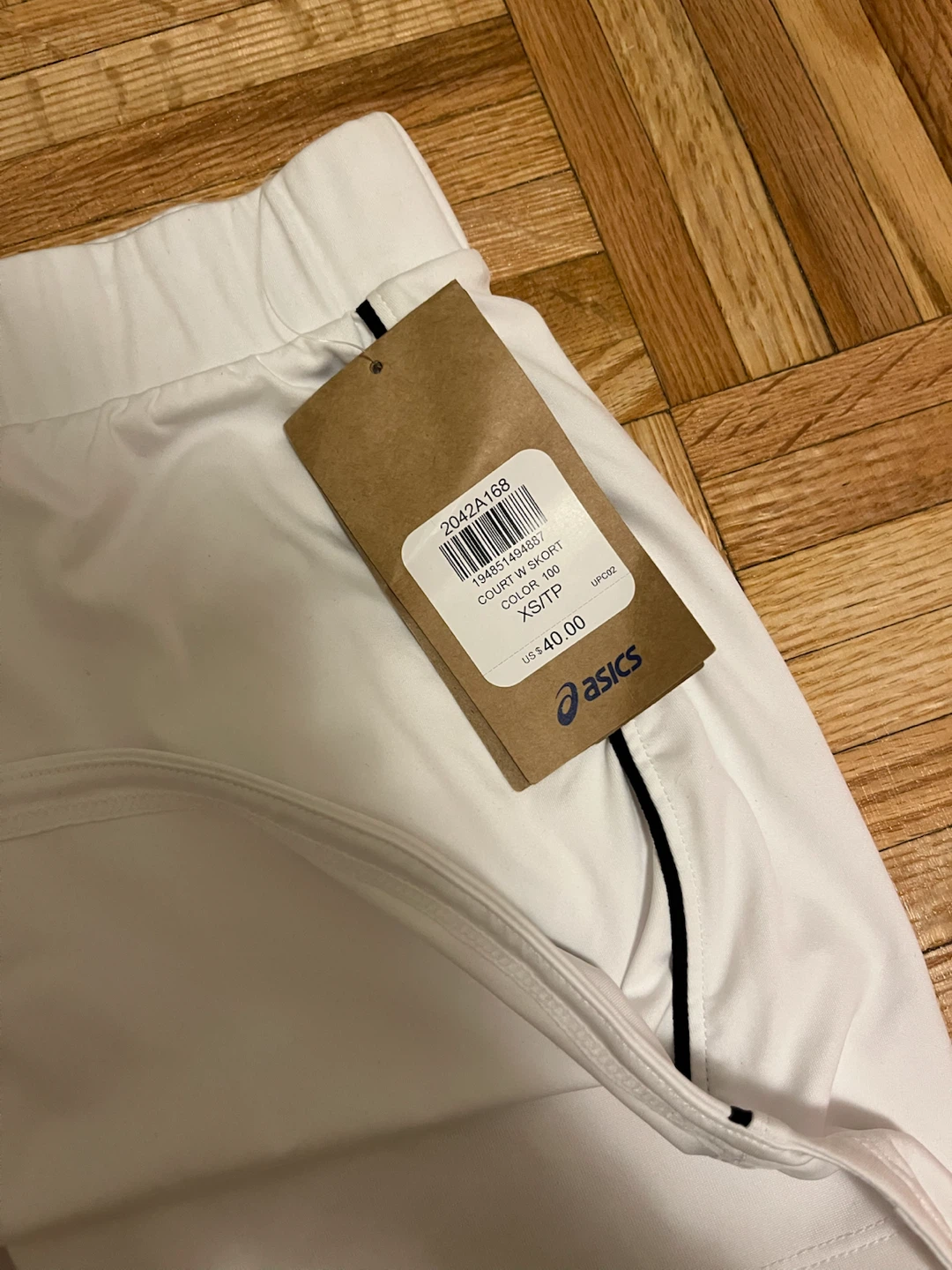 ASICS Women’s Court Skort White XS – NWT - photo 4