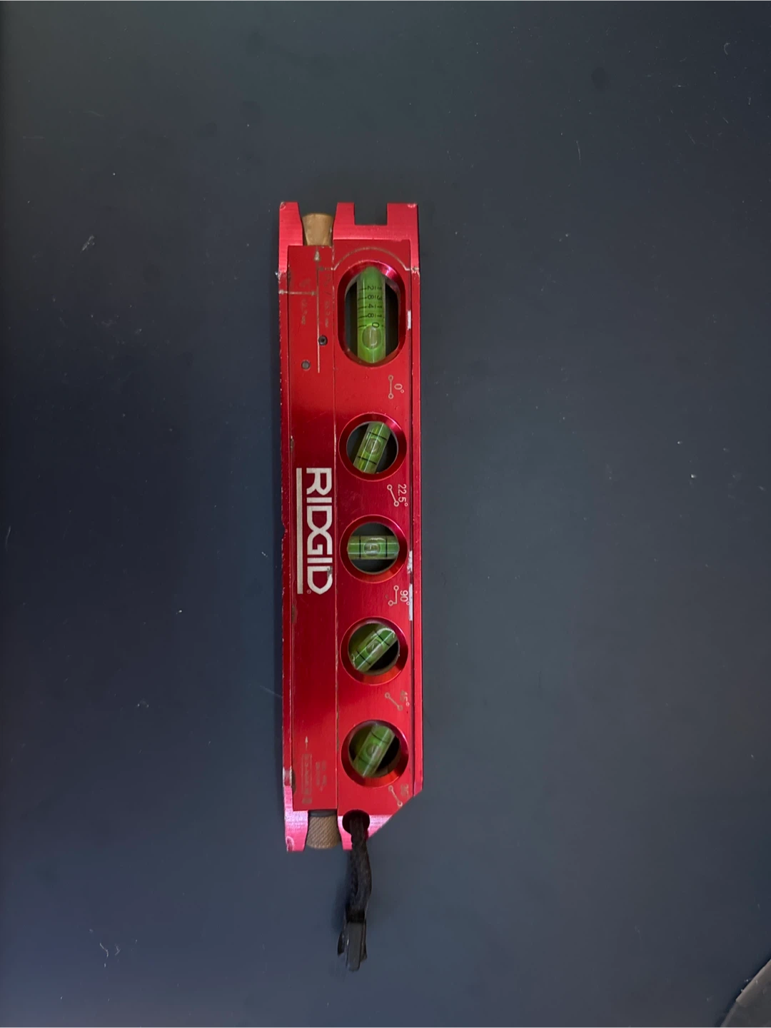 RIDGID 800 LMI, model 36253 — the 8-inch, 5-vial laser level