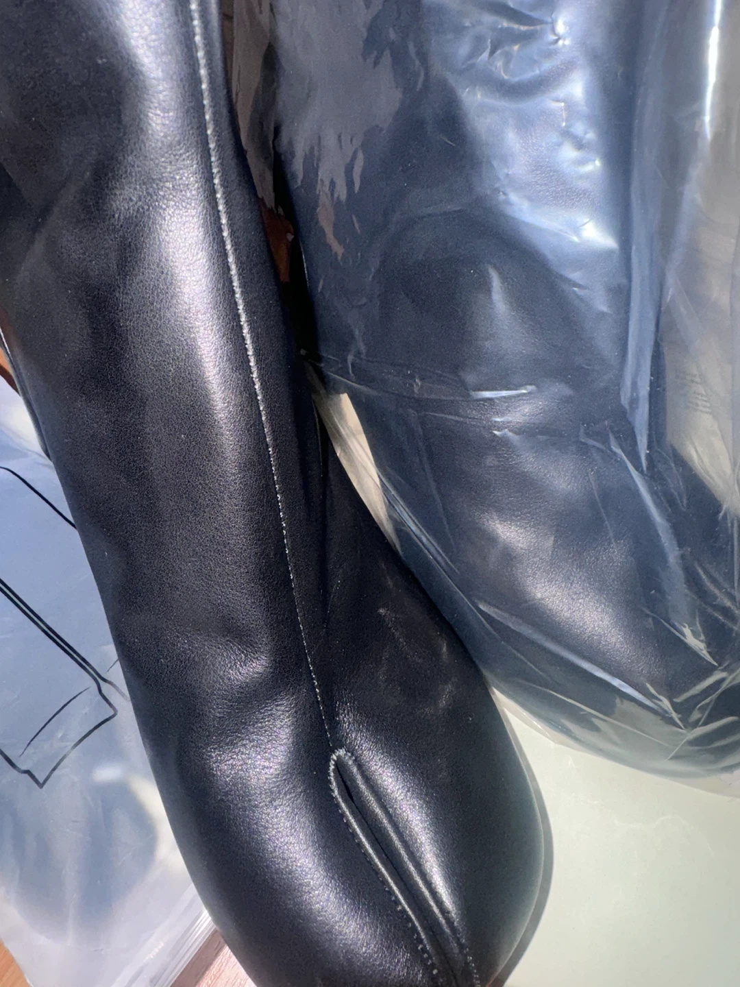 Brand New Woodchuck Sato Black Leather Boots - photo 3