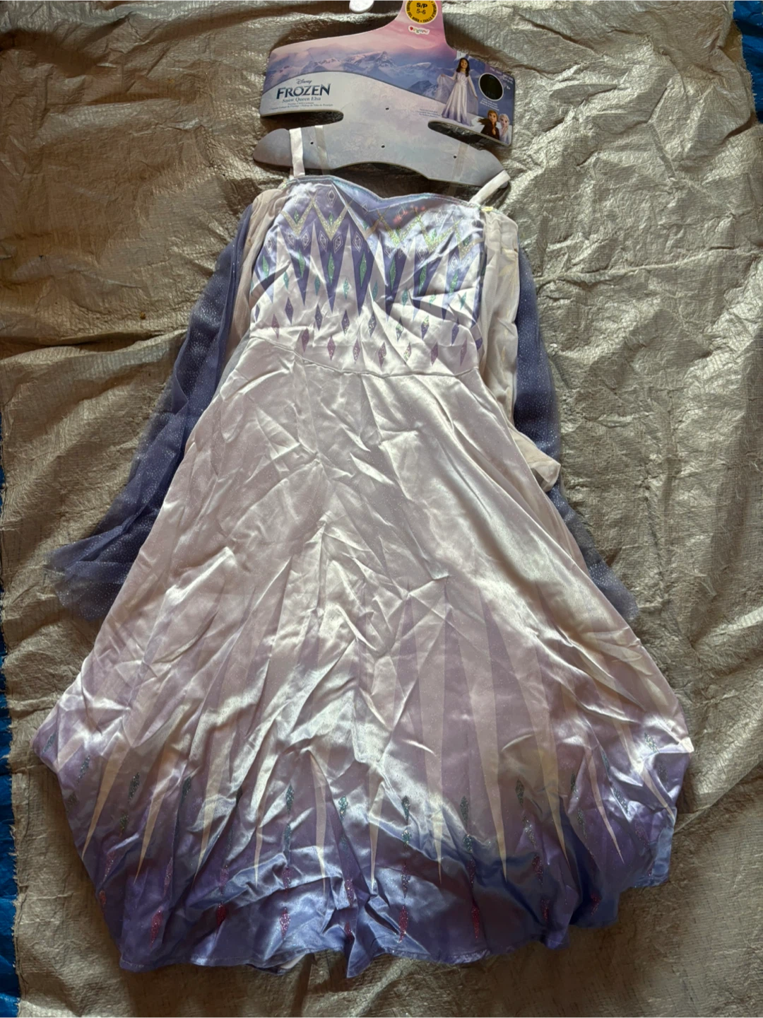 Disney Frozen Elsa Dress 5-6
