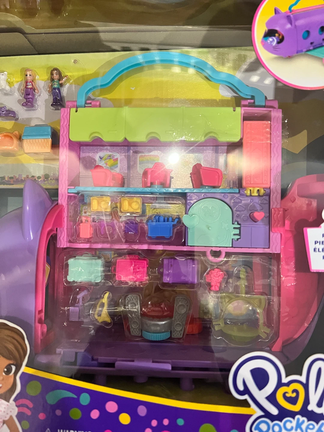 Polly Pocket Kitty Airways Playset NEW - photo 2