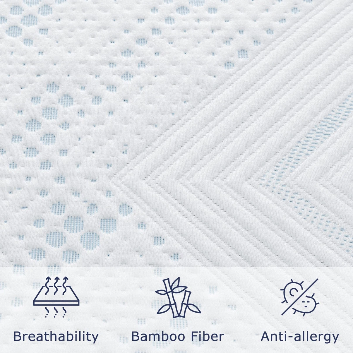 BedStory 3 inch Gel Mattress Topper, Queen - photo 3