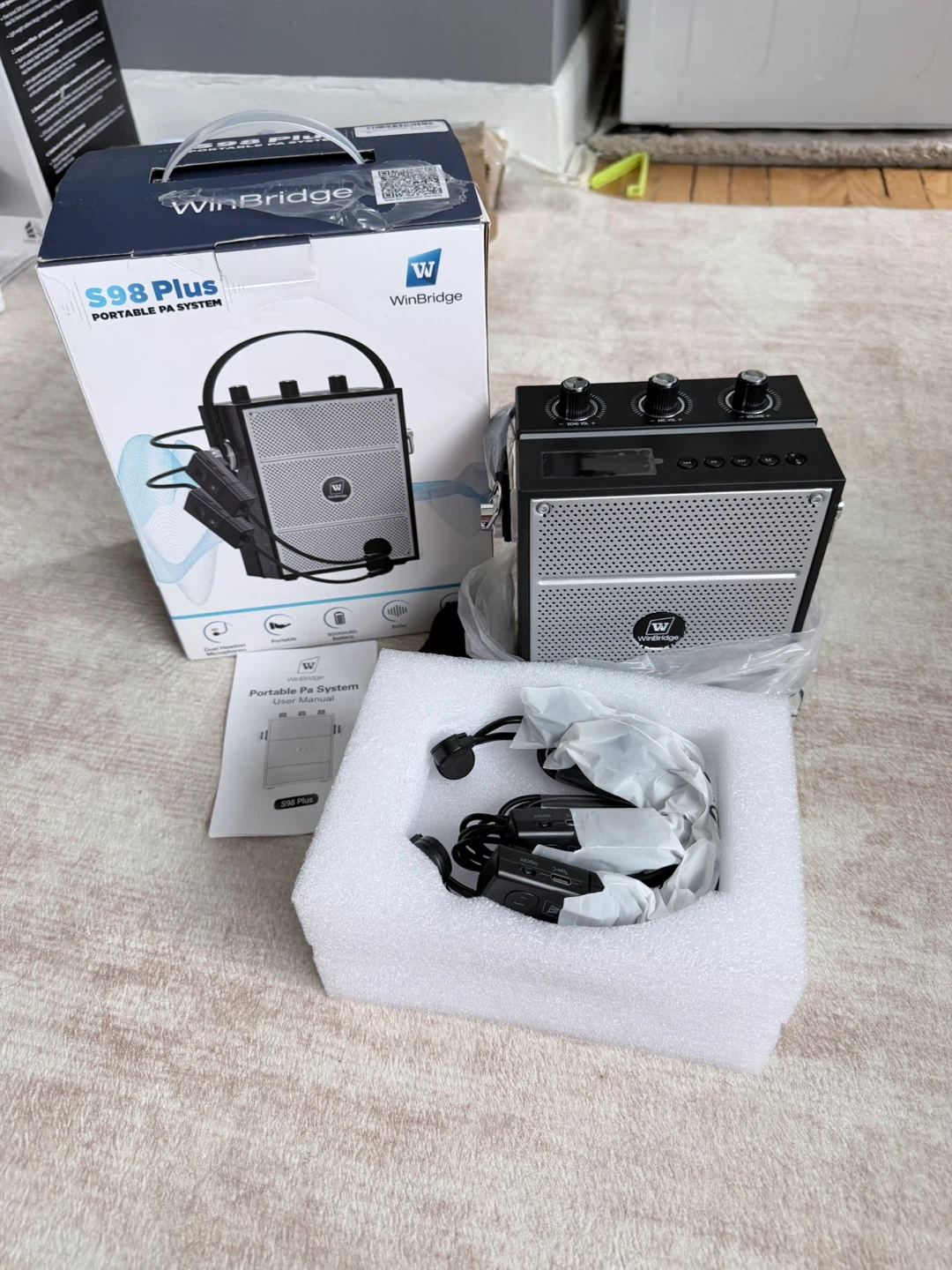WinBridge S98 Plus Portable PA System - photo 2
