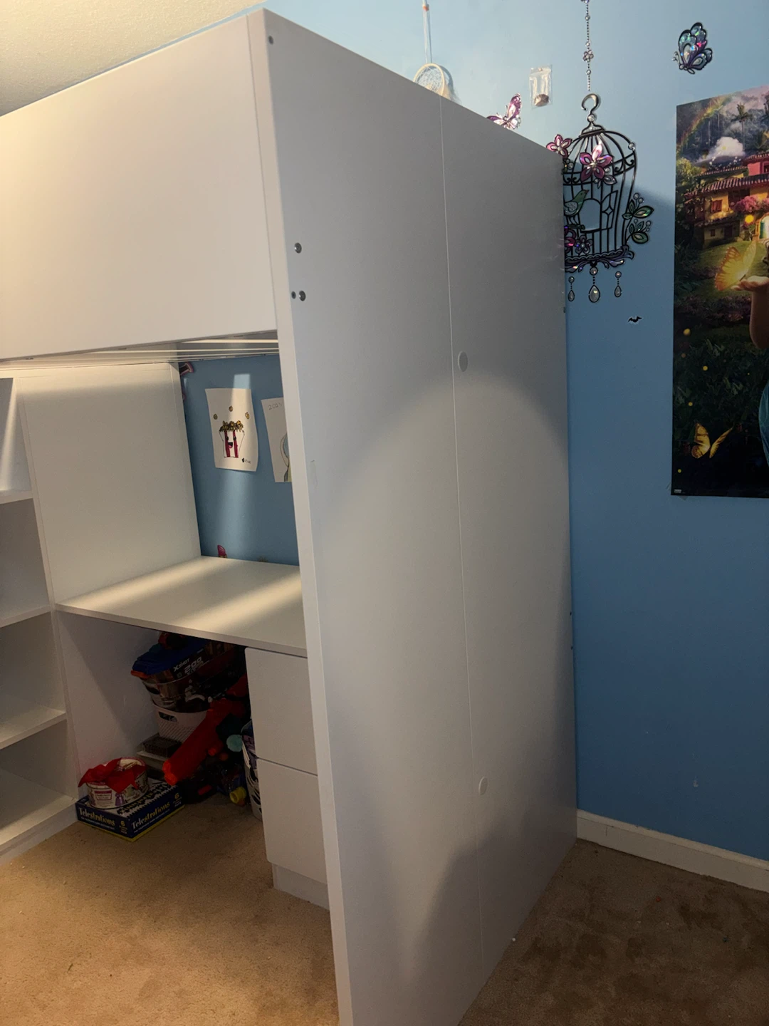 IKEA Stuva Loft Bed with Desk and Wardrobe - photo 2