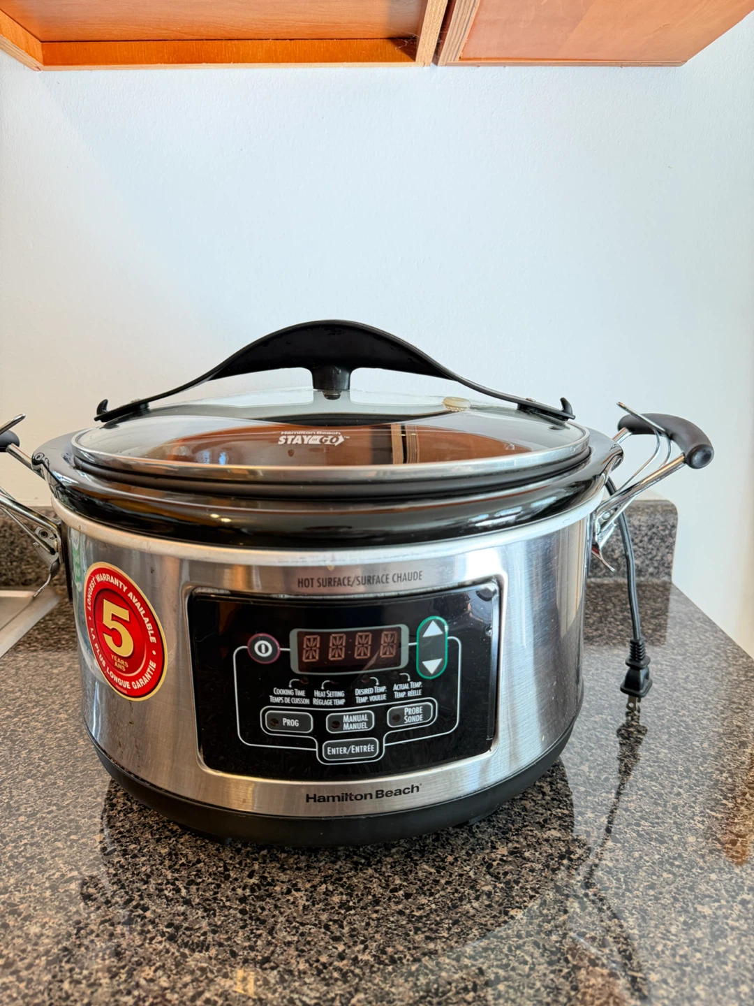 Hamilton Beach Stay or Go Slow Cooker