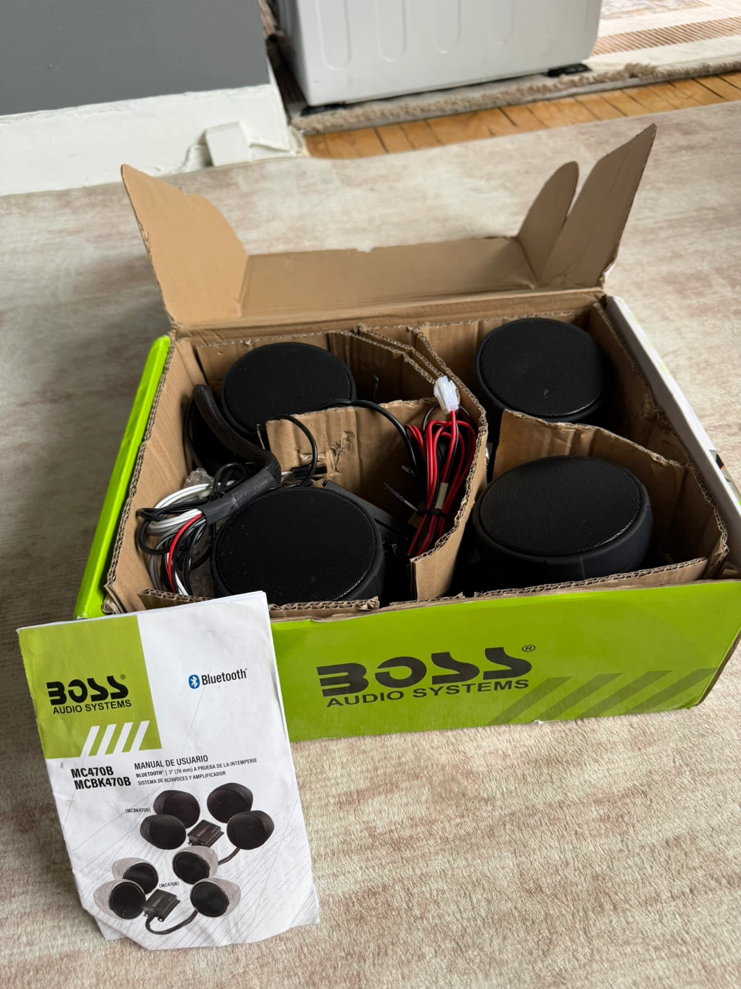 BOSS Audio MCBK470B Weatherproof Speaker and Amplifier System - photo 4