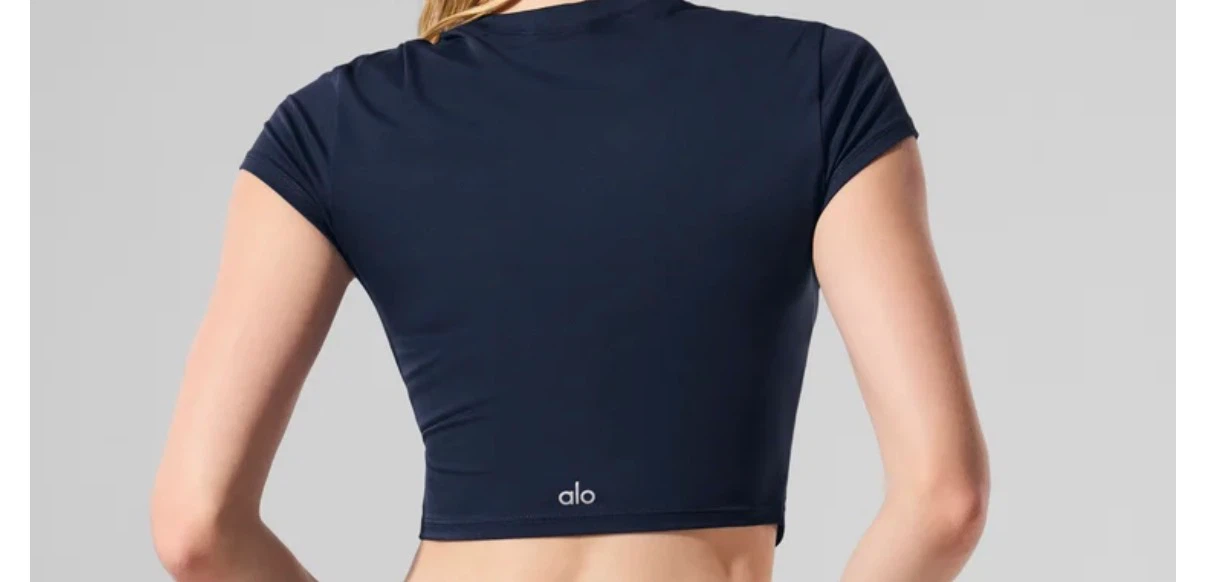 Alosoft Crop Finesse Short Sleeve - photo 2