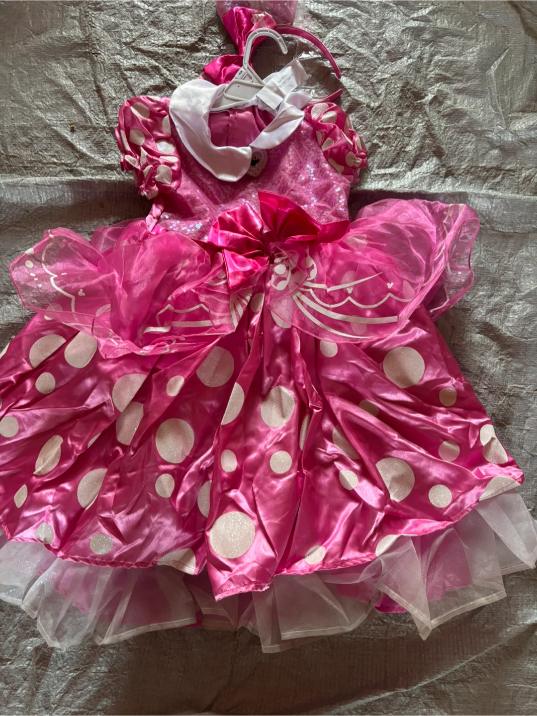 NWOT Disguise Inc. Minnie Mouse dress-up Dress with Headband