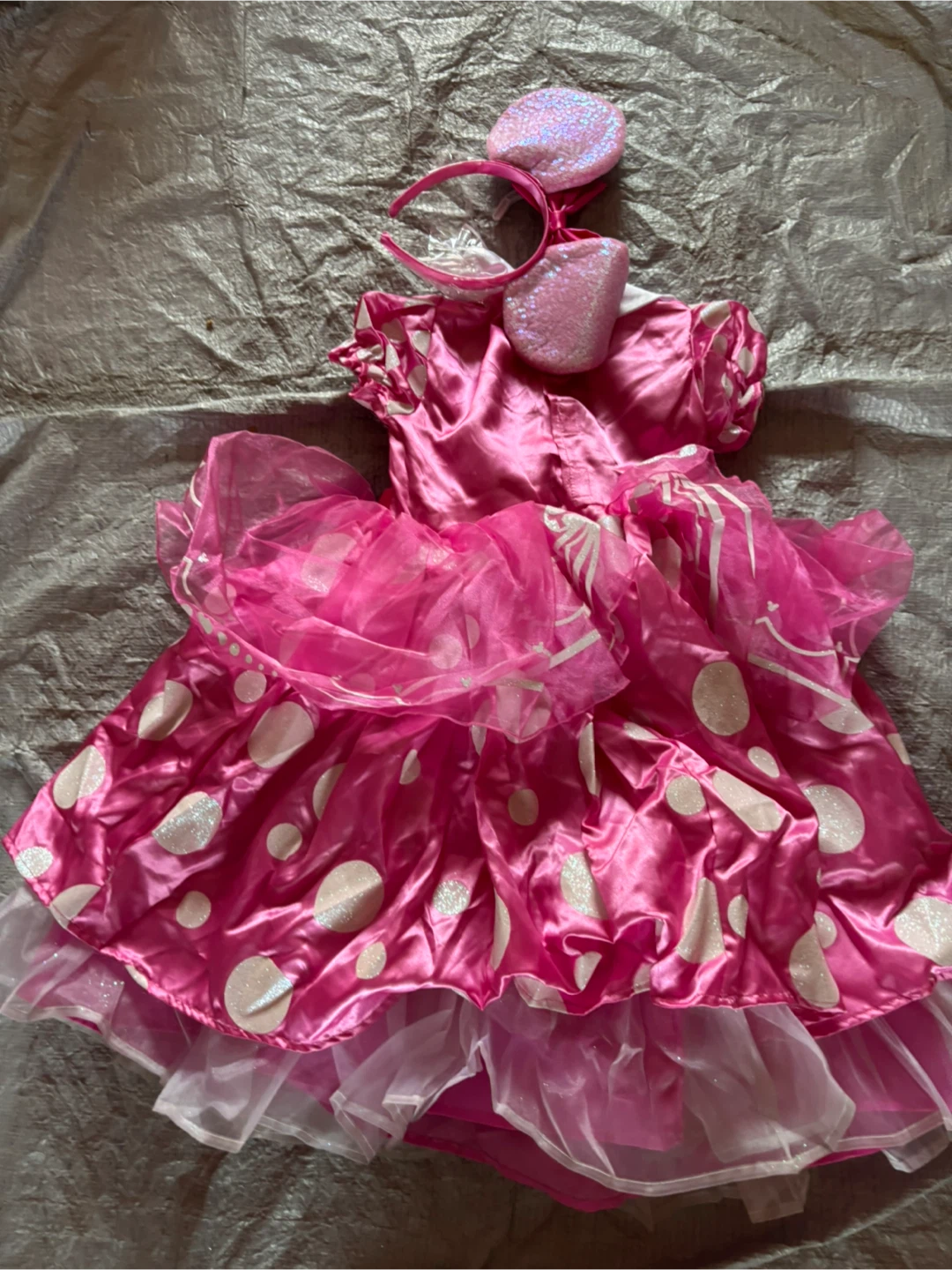 NWOT Disguise Inc. Minnie Mouse dress-up Dress with Headband - photo 2