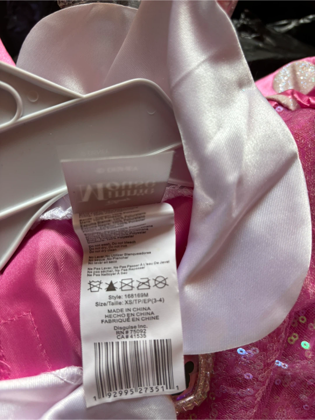 NWOT Disguise Inc. Minnie Mouse dress-up Dress with Headband - photo 3