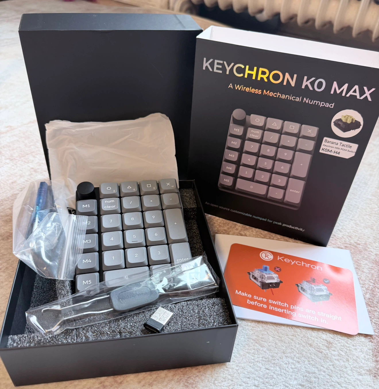 Keychron K0 Max Wireless Mechanical Numpad