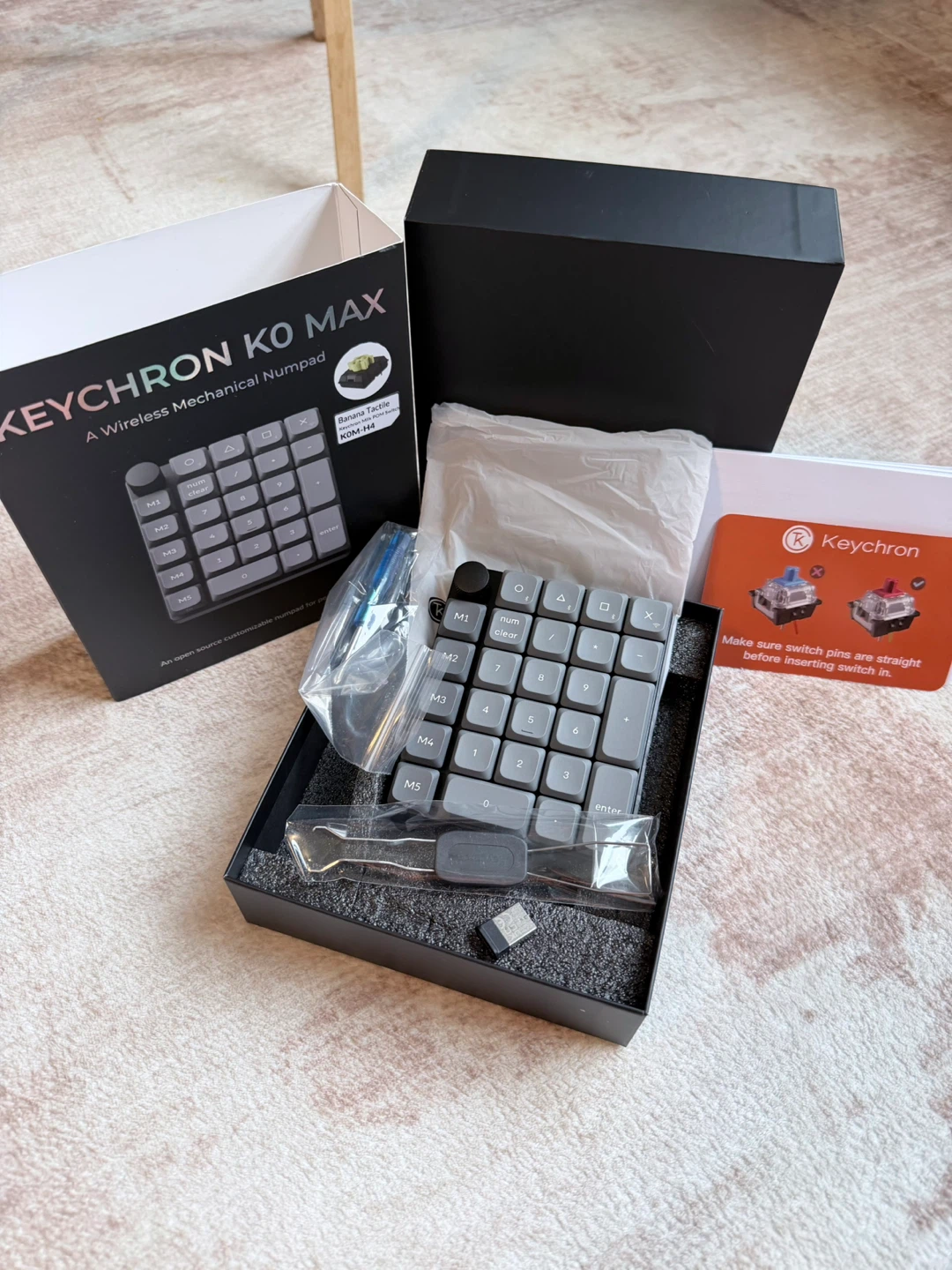 Keychron K0 Max Wireless Mechanical Numpad - photo 3