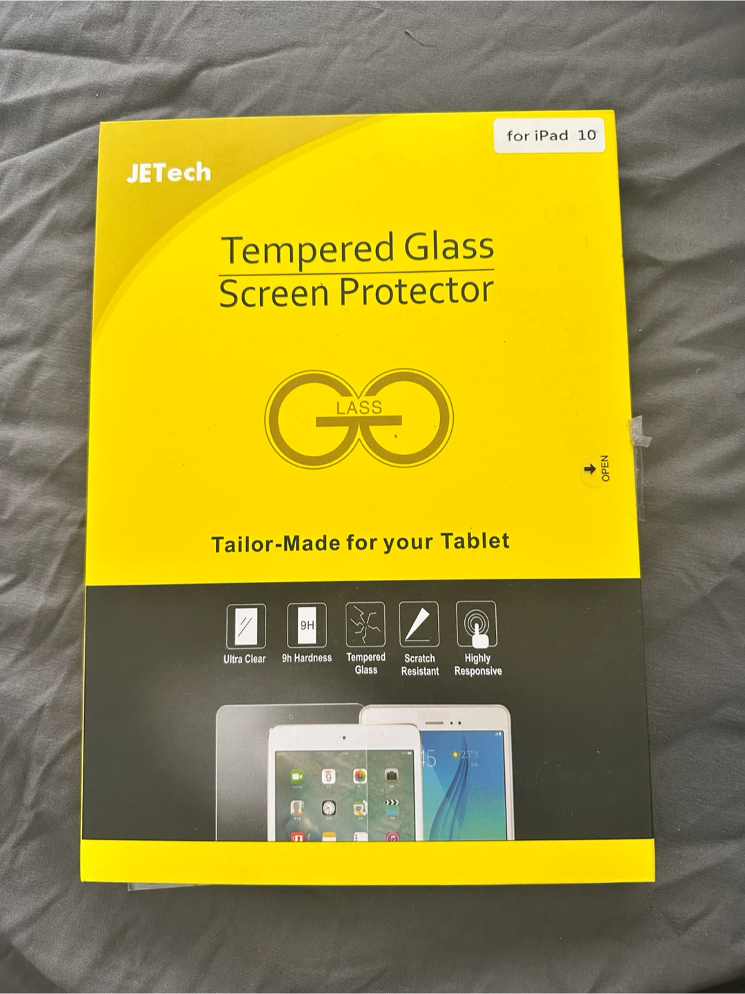 JETech iPad 10 Tempered Glass Screen Protector - photo 3