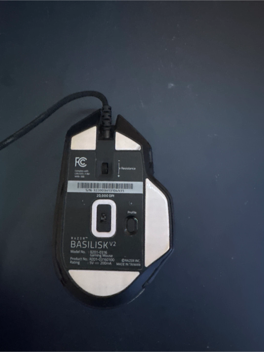 Razer Basilisk v2 wired gaming mouse - photo 2