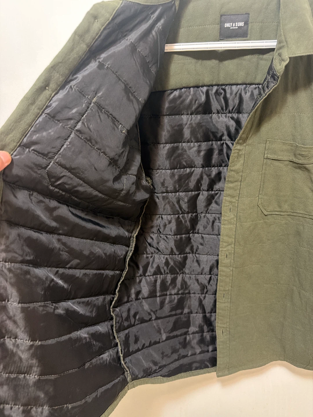 ONLY & SONS Quilted Shirt Jacket - photo 4