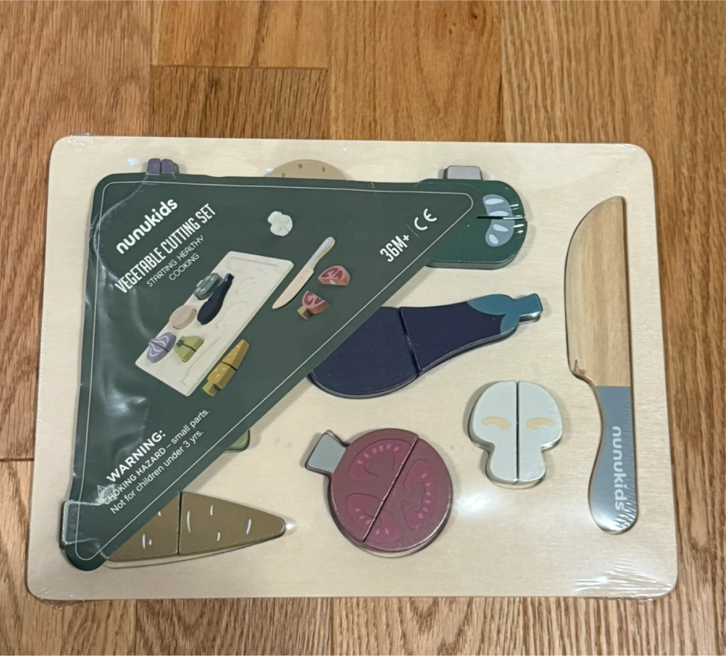 Nunukids Vegetable Cutting Set