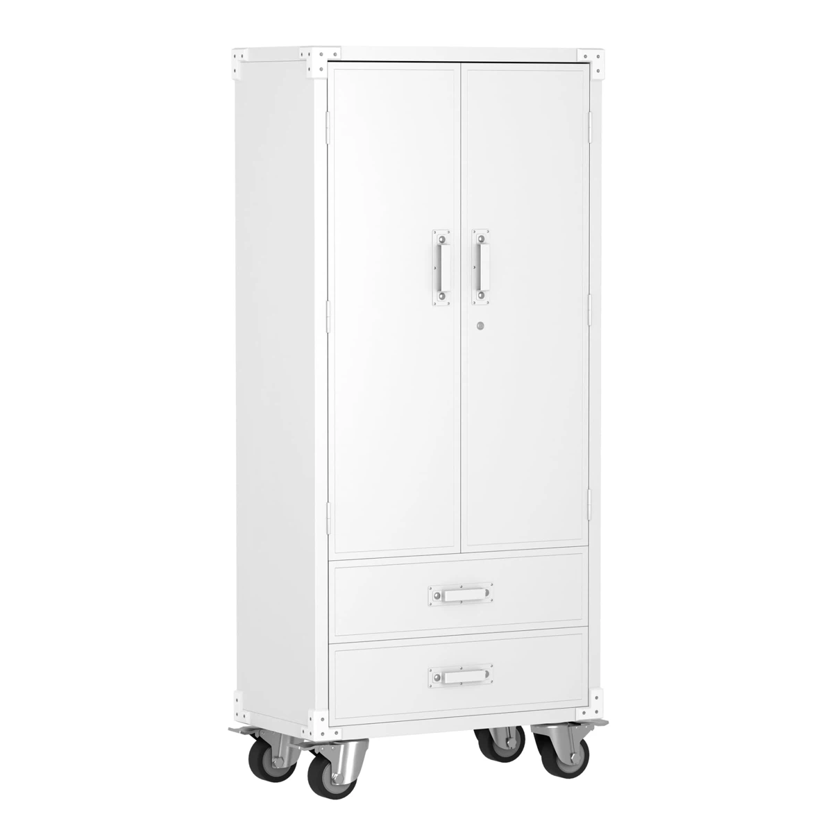 Reemoon Metal Garage Storage Rolling Cabinet